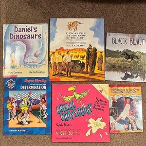 Children's Book Collection-Grossology and Dinosaur stories